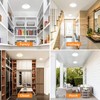 slochi LED Ceiling Light with Motion Sensor Indoor, 15 W,