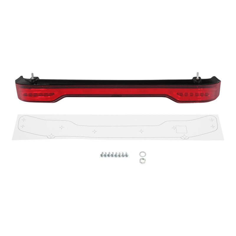TCMT LED Flow Brake Trunk Tail Turn Light Fit For