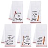 R HORSE 5Pcs Kitchen Dish Towel Funny Cookware Kitchen Dishcloth