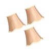3PCS Modern Fabric Lampshade E14 ClipOn Wall Lamp Candle Chandelier