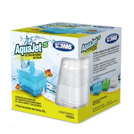 Lomas FILTRO INTERNO DE CAJA TRANSPARENTE 25 L