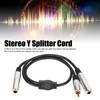 6.35mm Female to 6.35mm Female RCA Cable Gold Plated Sound