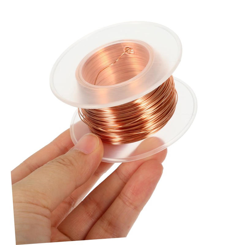 LALAFINA 1 Roll Soft Copper Wire Feet Pure for Jewelry