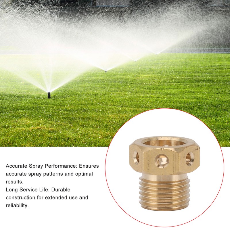 10PCS Misting Nozzle Brass Multiple Holes Anti Corrosion Fine Misting