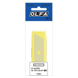 OLFA MSFB-10 All-Metal Safety Cutter Replacement Blades, Pack of 10