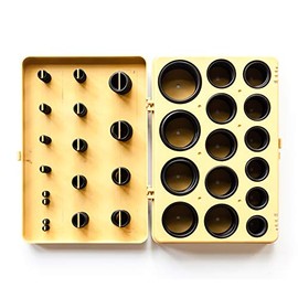 EAI O Ring Kit | Metric O-Ring Kit Assortment | NBR 70A Durometer | 5C (30 Sizes, Total 386)