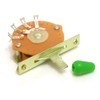 Guitar pickup selector toggle switch tip cap Knob in green
