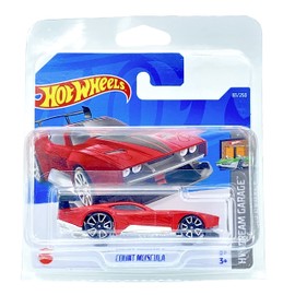 Hot Wheels Count Muscular (Red) 2/5 HW Dream Garage 2022 - 83/250 (Short Card) *** COMES IN A KLAS CAR KEEPER PROTECTIVE COLLECTORS CASE *** HCT31