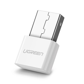 UGREEN USB Bluetooth 4.0 Adapter - White (30723) (V28-ACBUGN30723)