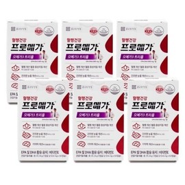 Chong Kun Dang Health Chong Kun Dang Health Promega Omega 3 Triple 654mgx60 capsules (6) / 종근당건강종근당건강프로메가오메가3트리플654mgx60캡슐6통