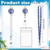 2 Pieces Cruise Lanyard for Ship Cards Lanyards with Retractable