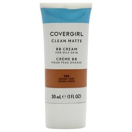 COVERGIRL Clean Matte BB Cream Medium/Deep 550 For Oily Skin, 1 oz (packaging may vary)