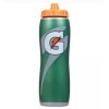 Gatorade Water Bottle 28oz Gatorskin Green Contour Style Squeeze Sports
