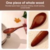 Foyscr Wooden Spoons, 6 Piece Set, for Honey, Tea, Coffee,