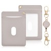 Wasenn Card Holder, Vertical Pass Case, Men's, ID Card Holder,