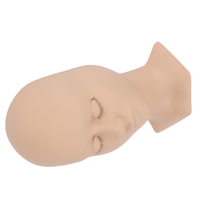 Eyelash Mannequin Head Replaceable Eyes Eyelash Extensions Makeup Massage Acupuncture