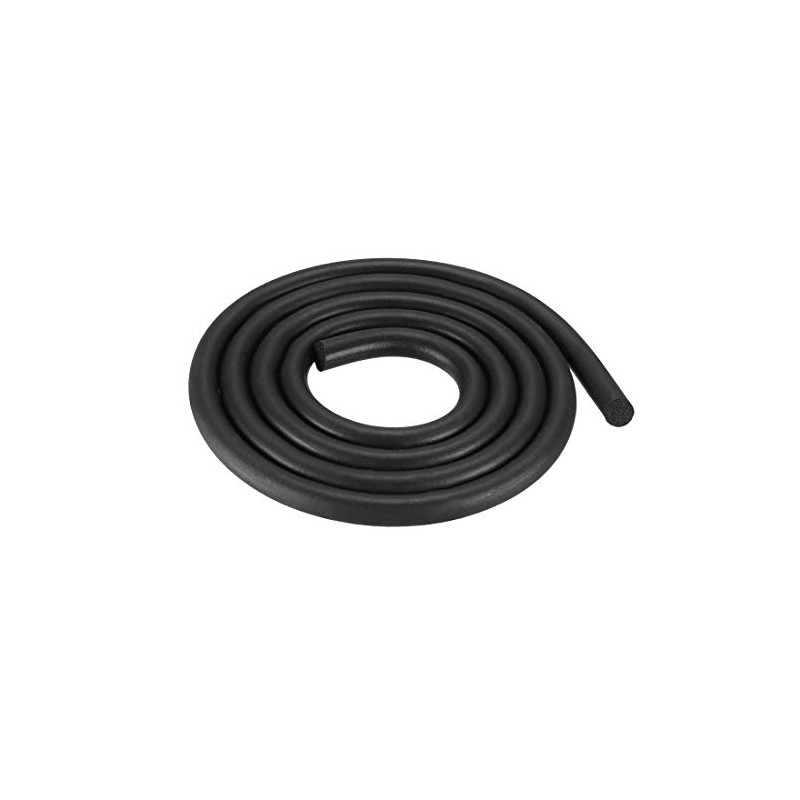 sourcing map Foam Rubber Seal Weather Strip 8mm Diameter 1