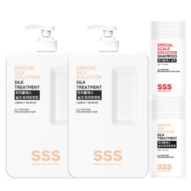 Triple S SSS Silk Treatment 1350ml 1+1 set/free sample (20 pieces of 5ml)