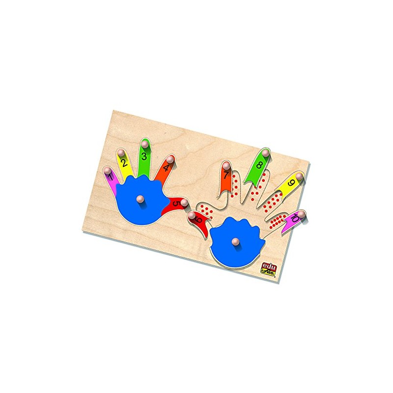 Edufun – Ef 10080/12075 – Set of 2 Wooden Puzzles
