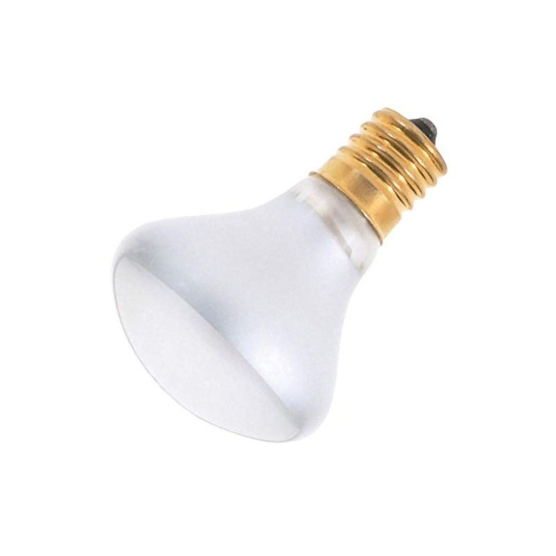 Satco S4701 120V Intermediate Base 40-Watt R14 Light Bulb, Clear