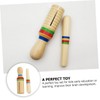 BESPORTBLE Wooden Sound Tube Percussion for Stick Educational Musical Instrument