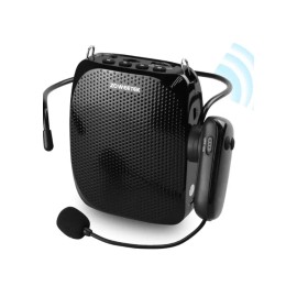 ZOWEETEK Voice Amplifier with UHF Wireless Microphone Headset, 10W 1800mAh Porta