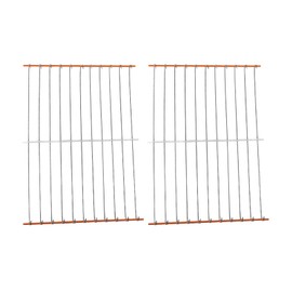 2Pcs Seat Spring Grille, 15" x 11" Car Seat Bottom Spring Replacement Grid Fits For GMC Yukon Sierra Chevy Tahoe Silverado 2000-2008