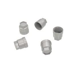 1988-1996 Corvette Silver Lug Nut Caps