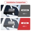Linskip Driver and Passenger Side Mirror Cover with Side Protection