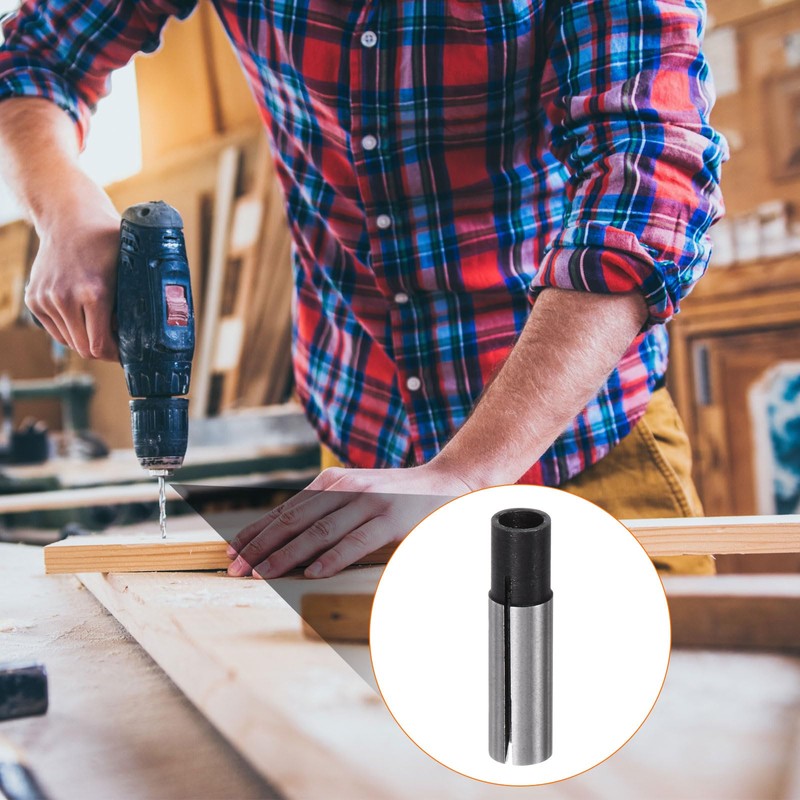 sourcing map 2pcs Collet Chuck Driver Adapter 6mm to 4mm