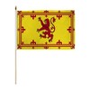 Scotland (Lion) 12x18in Stick Flag - 1 dozen pack