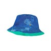 maximo Baby-Jungen Hut Wal Reversible Mütze, Mehrfarbig (Dunkeljeans/Aqua 6370), 49