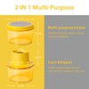 Corn Stripper, 2 in 1 Multi-functional Corn Peeler and Ginger