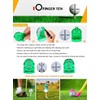 THJOPOKEEL 4 Sets of Golf line Markers Golf Ball Line