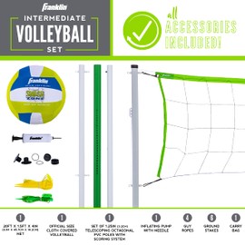Franklin Sports Intermediate Volleyball Set