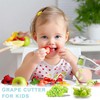 Gaodeding Grape Cutter, Baby Fruit Slicer, Salad Cutter,Grape;Cherry Tomato; Cherry;