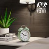 CSL - Analogue Alarm Clock without Ticking with Light -