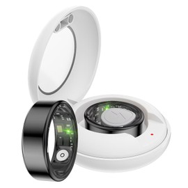 Smart Ring Fitness Ring Tracker Smart Ring Men Women Sleep Ring Pedometer Sleep Tracker Android IOS Smart Ring Tracking Ring Heart Rate Monitor SpO2 Activity Tracker Fitness Ring Black Gold Silver