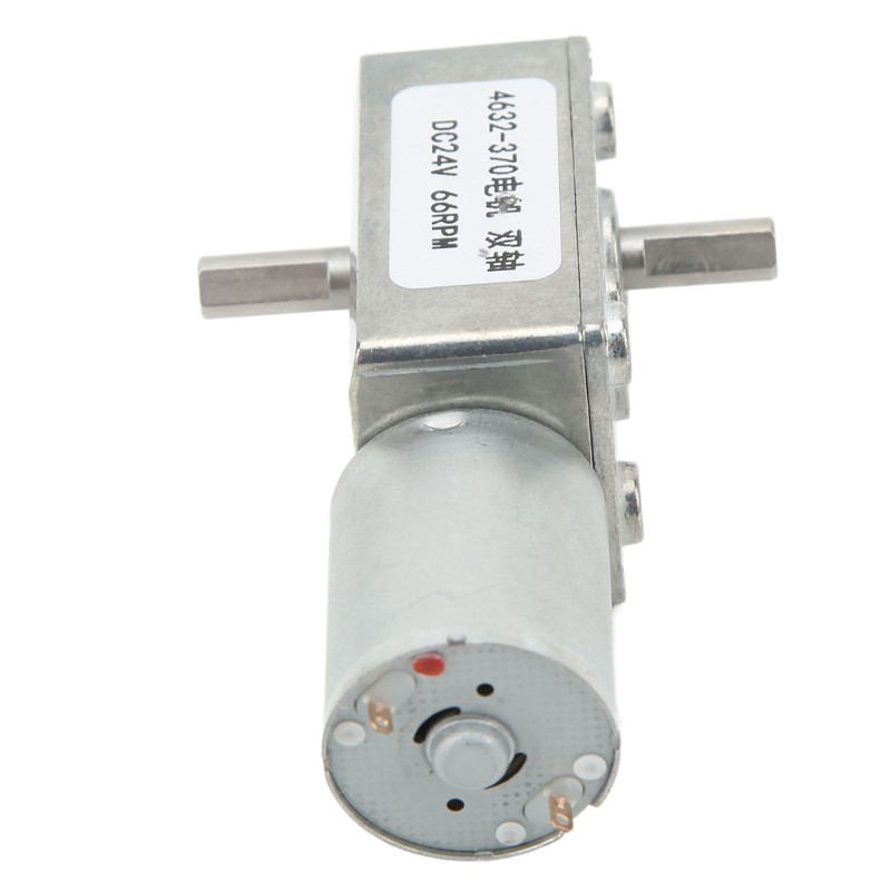 DC24V Double Shaft Worm Gear Motor 4632‑370 High Accuracy Speed