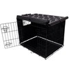 Pet Prime Dog Crate Cover Indoor/Outdoor Durable Windproof 600D Oxford