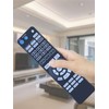Replacement Remote Control Compatible with Epson EH-TW7000 4K PRO-UHD Projector