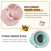 cat Slow Feeder Ear Shape Pink