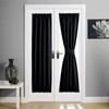 NICETOWN Blackout Curtain for French Door - Thermal Insulated Blackout