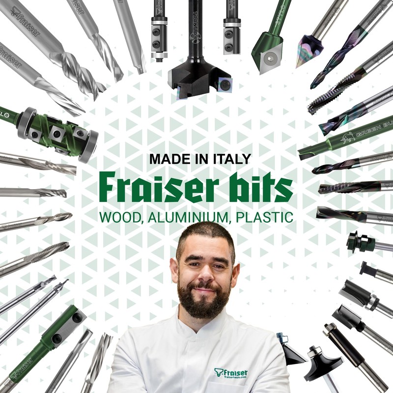 Fraiser STYLO Multifunctional Cutter for Scoring with Interchangeable Milling Insert