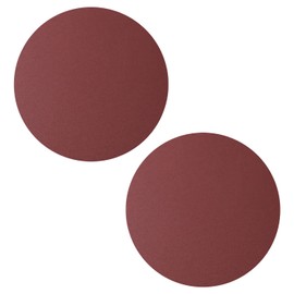 Auniwaig 12-Inch PSA Sanding Disc 80 Grit Aluminum Oxide Self Stick Adhesive Round Shape Sanding Paper NO-Hole for Self Stick Aluminum Oxide Round Sandpaper with Sticky Back 2PCS