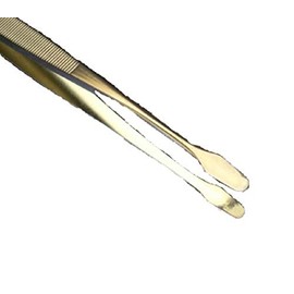 Showgard 909 Stamp Tongs, Spade Tip
