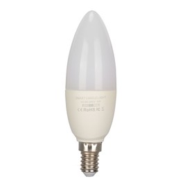 Smart LED Light Bulb APP Remote Control Multifunctional WiFi Smart LED Candle Lights for Home 85‑265V