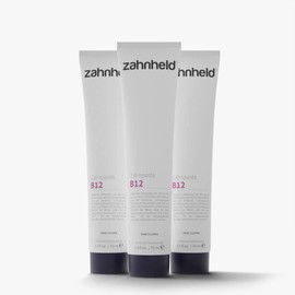Zahnheld® Toothpaste B12 (3 x 75 ml tube), toothpaste with turmeric, coconut oil and vitamin B12, vegan, fluoride-free, natural cosmetics