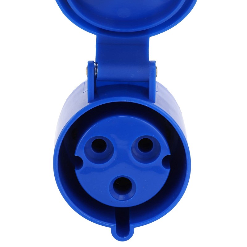 2Pcs 32A Industrial Plug, 3‑Pin 1‑Phase Explosion‑Proof 220‑250v, Waterproof Industrial