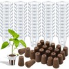 Ziliny 200 Pcs Grow Sponges Pods Kit, Includes 100 Grow